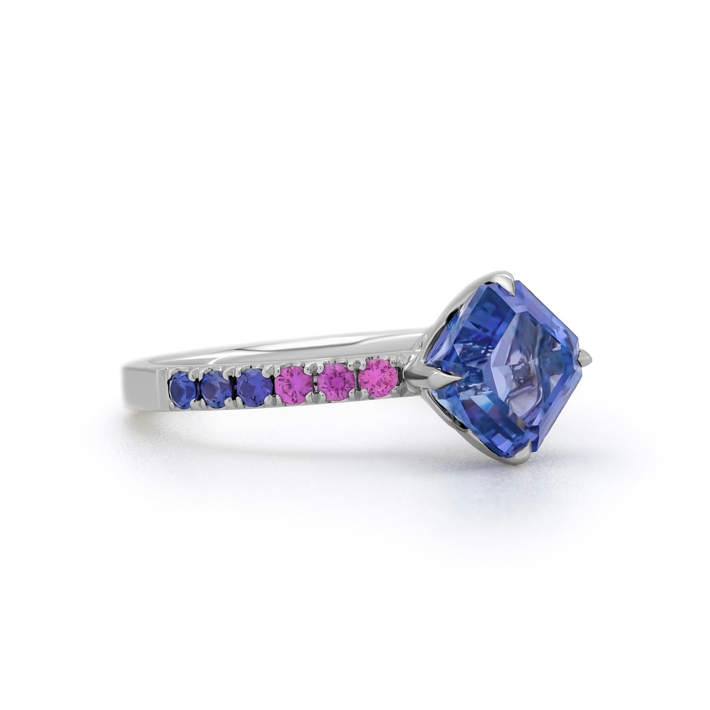 Ariel Ring - 2.5 ct Violet Blue Tanzanite