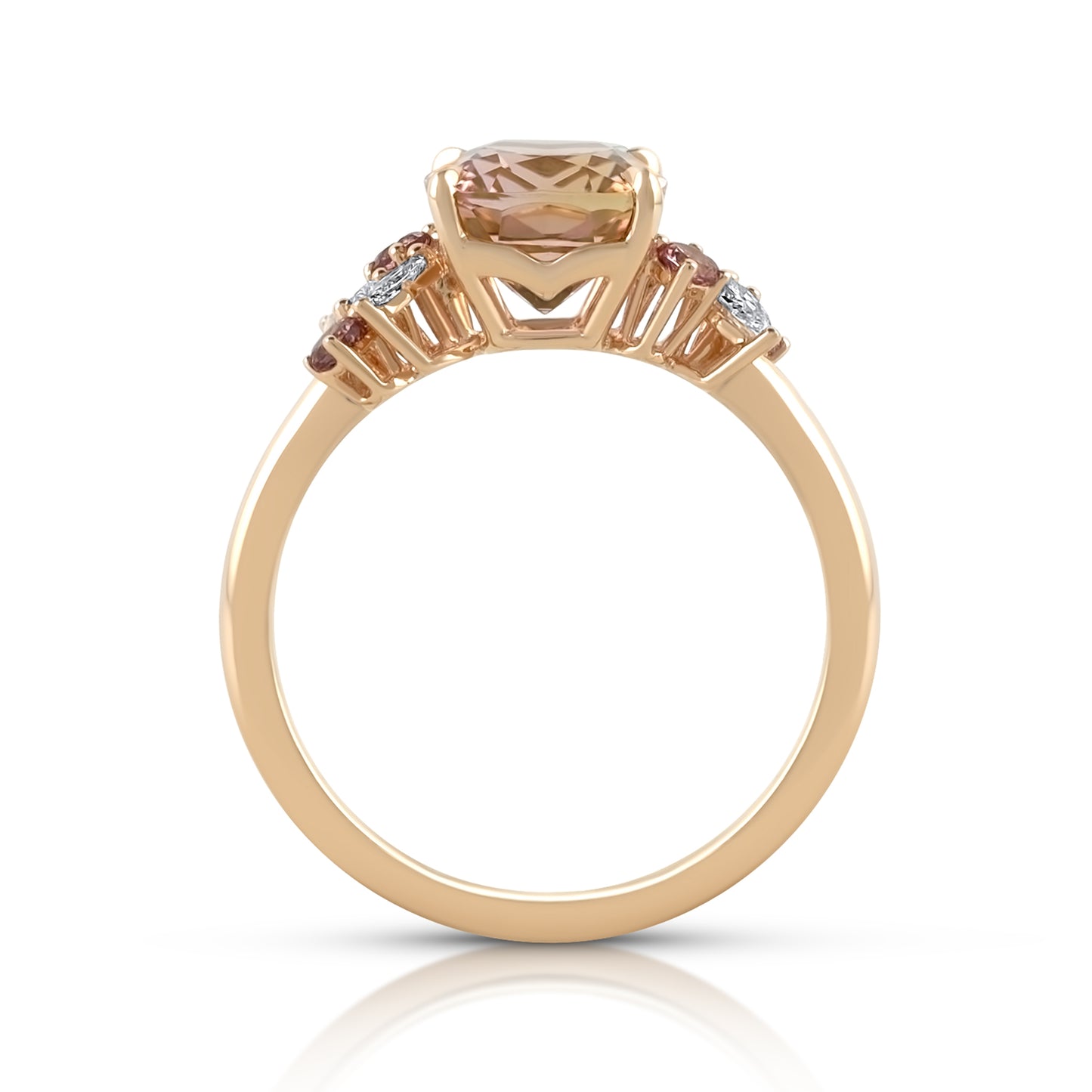 Bloom Ring - Sunset Tourmaline