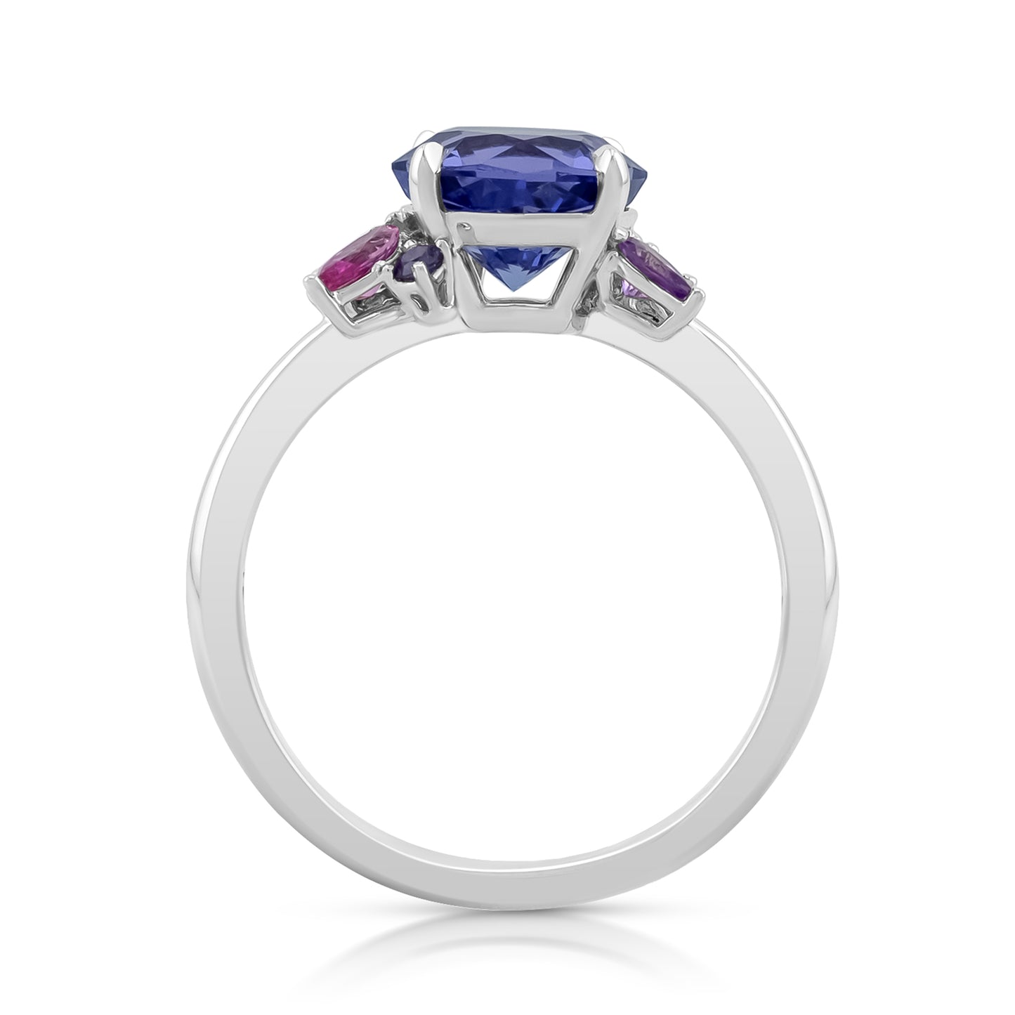 Tutti Frutti Candy Cluster Ring - Periwinkle Tanzanite