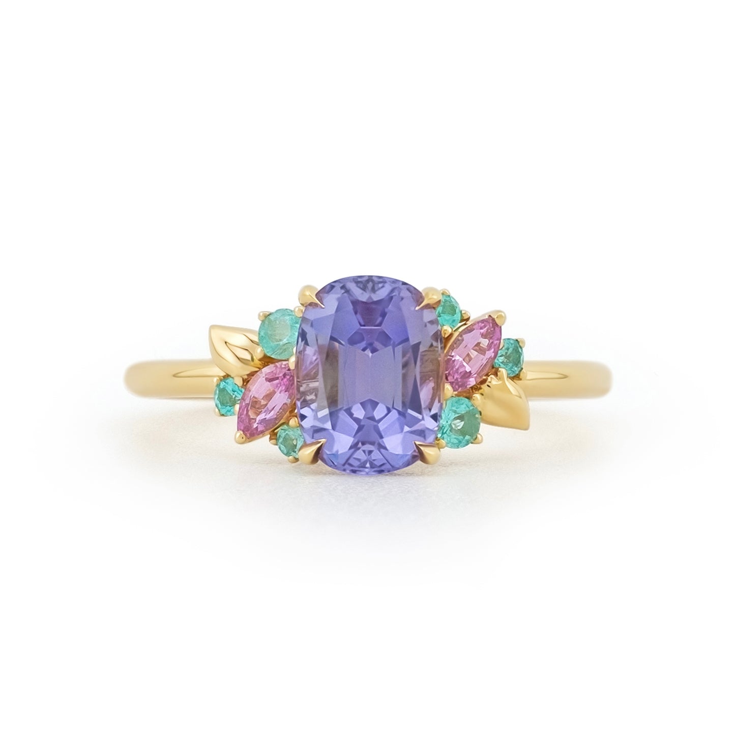 Orchid Garden Eden Ring - Tanzanite