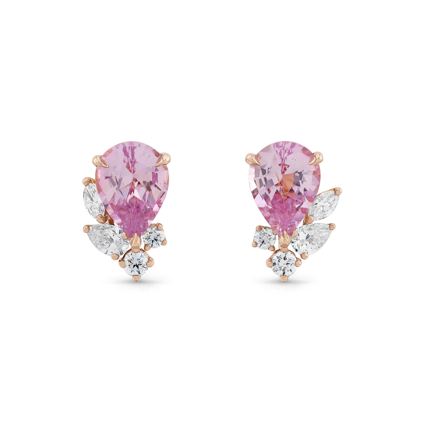 Pear Bloom Earrings - Made to Order - Limited Edition