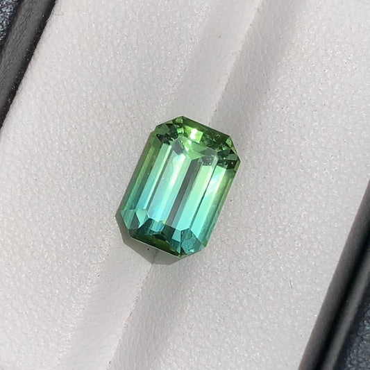 Green Blue Tourmaline 4.2 ct
