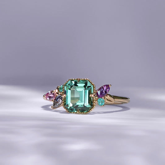 Eden Ring - Lagoon Tourmaline