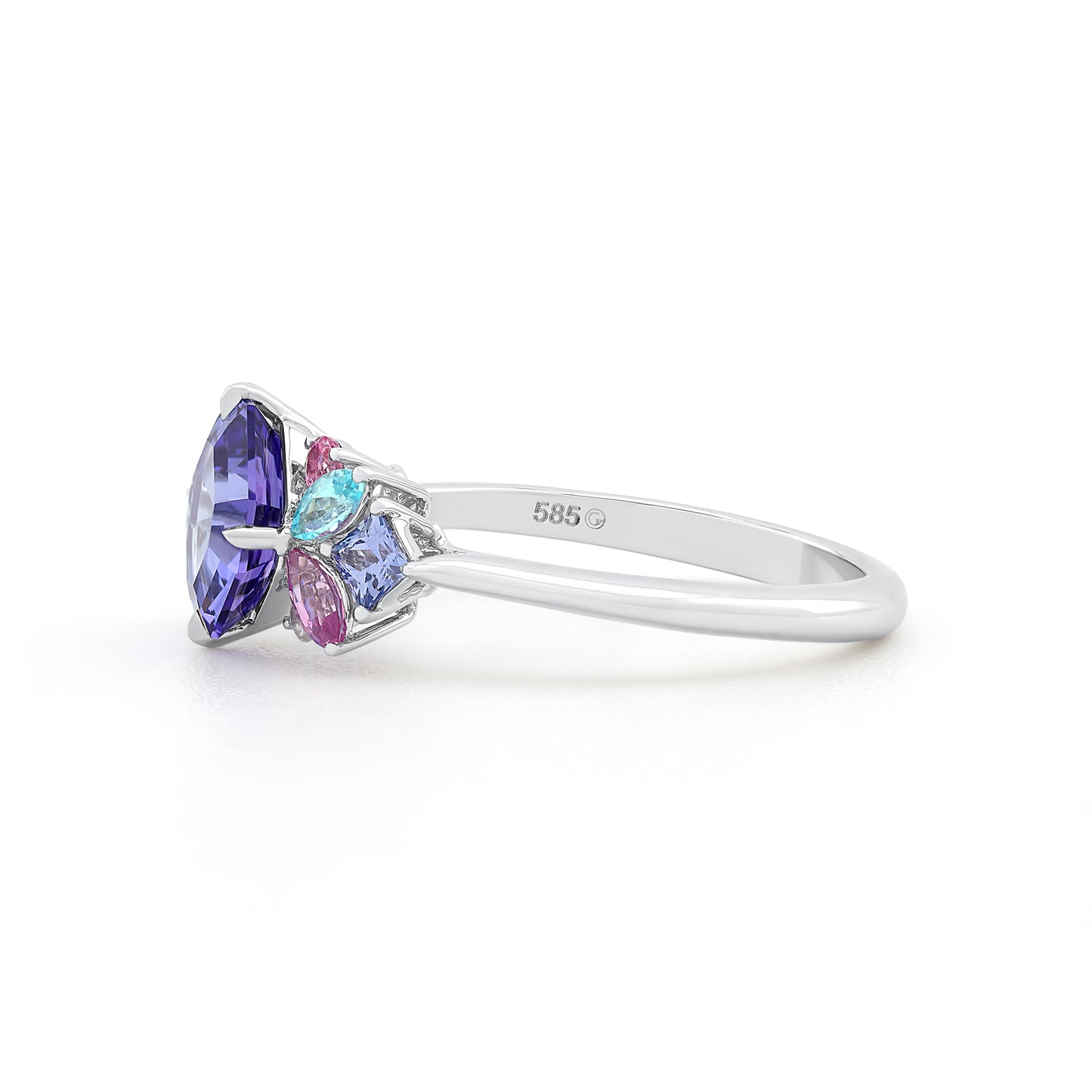 Candy Cluster Ring - Tanzanite