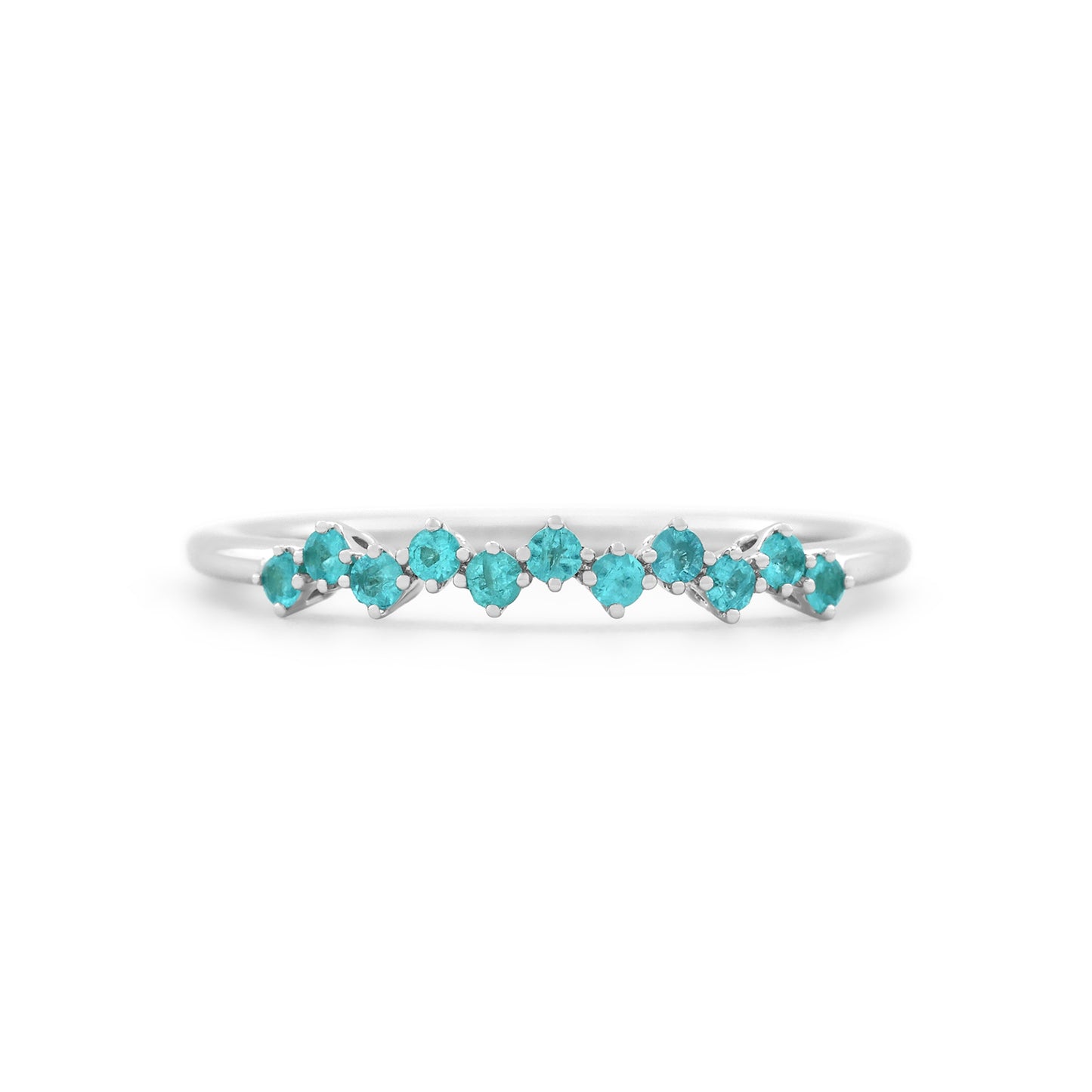 Paraiba Zig Zag Band - Made to Order