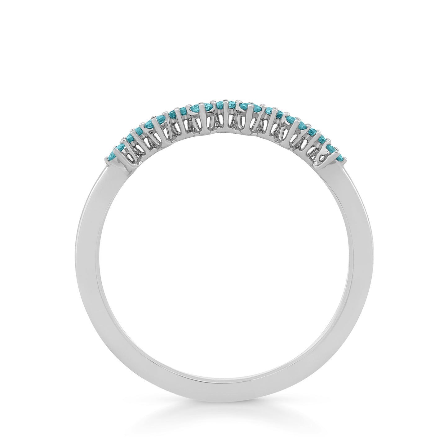 Paraiba Zig Zag Band - Made to Order