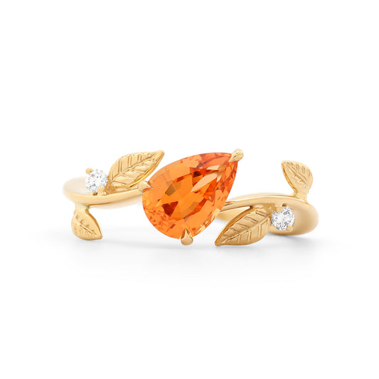 Willow Ring - Fanta Garnet