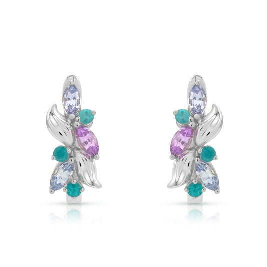 Paraiba and Sapphire Eden Huggies - Made to Order