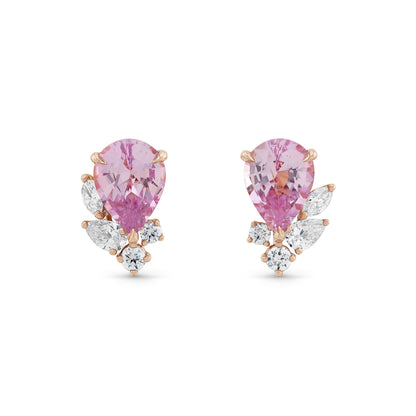 Pear Bloom Earrings - Made to Order - Limited Edition