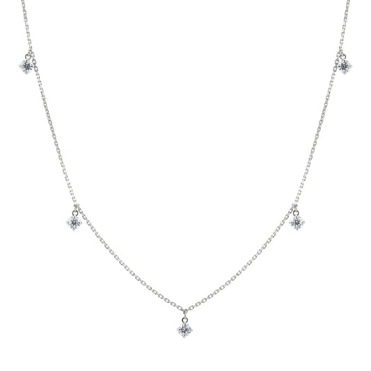 Dapple Necklace - Diamonds - Made to order