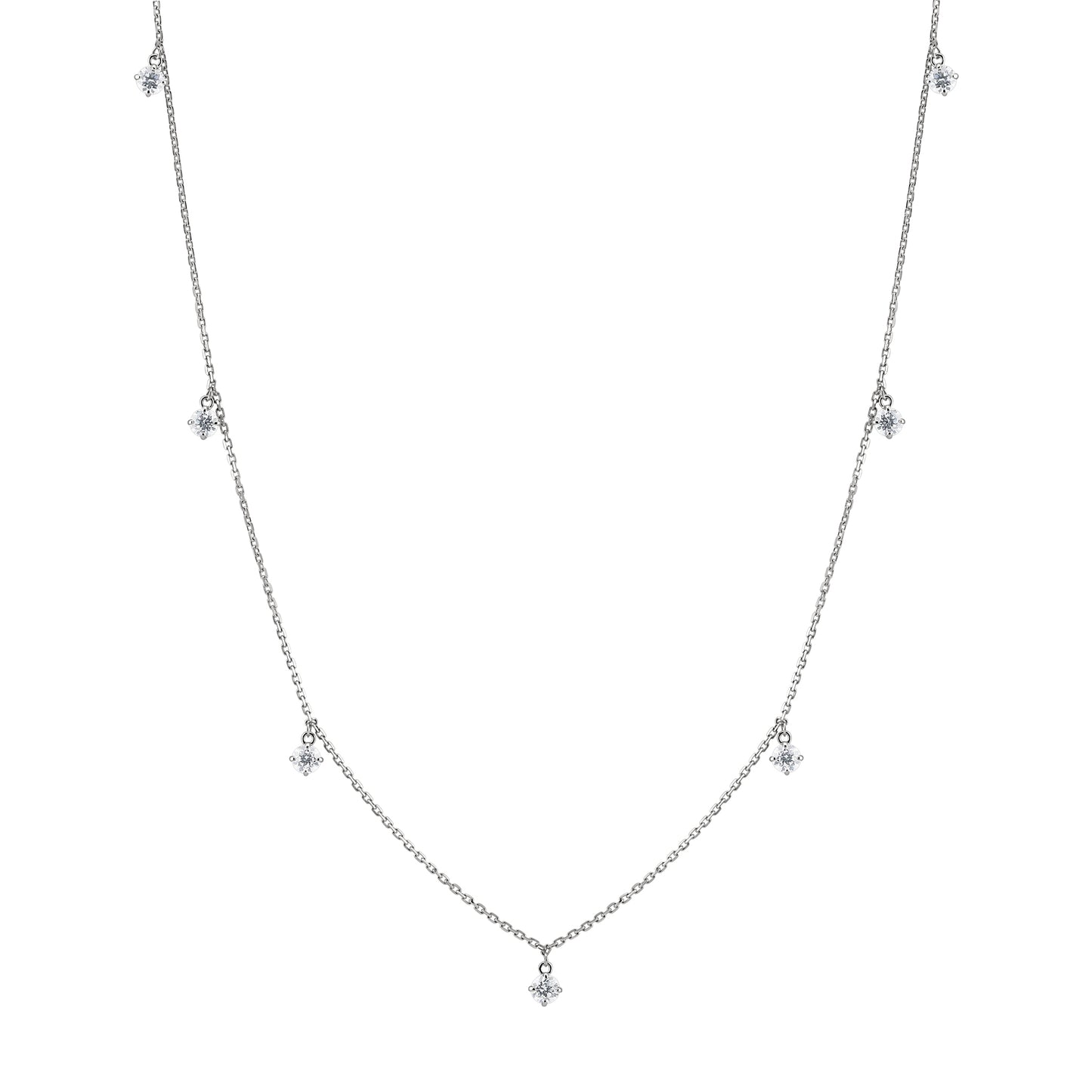 Dapple Necklace - Diamonds - Made to order