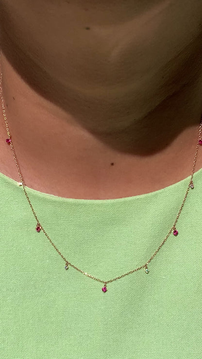 Dapple Necklace - Mahenge Spinels