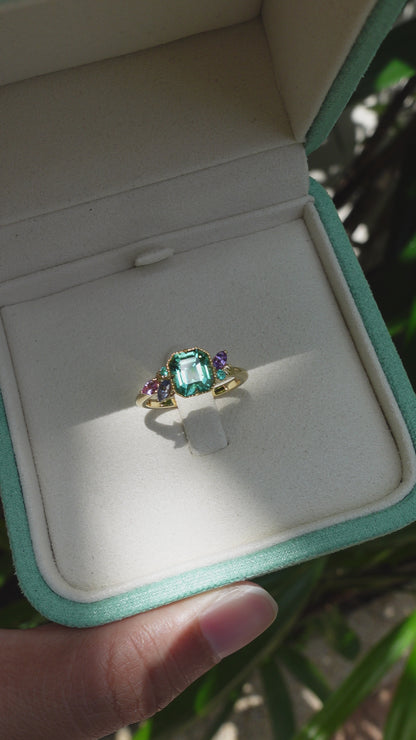 Eden Ring - Lagoon Tourmaline