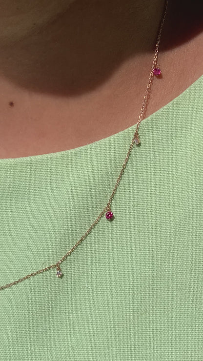 Dapple Necklace - Mahenge Spinels