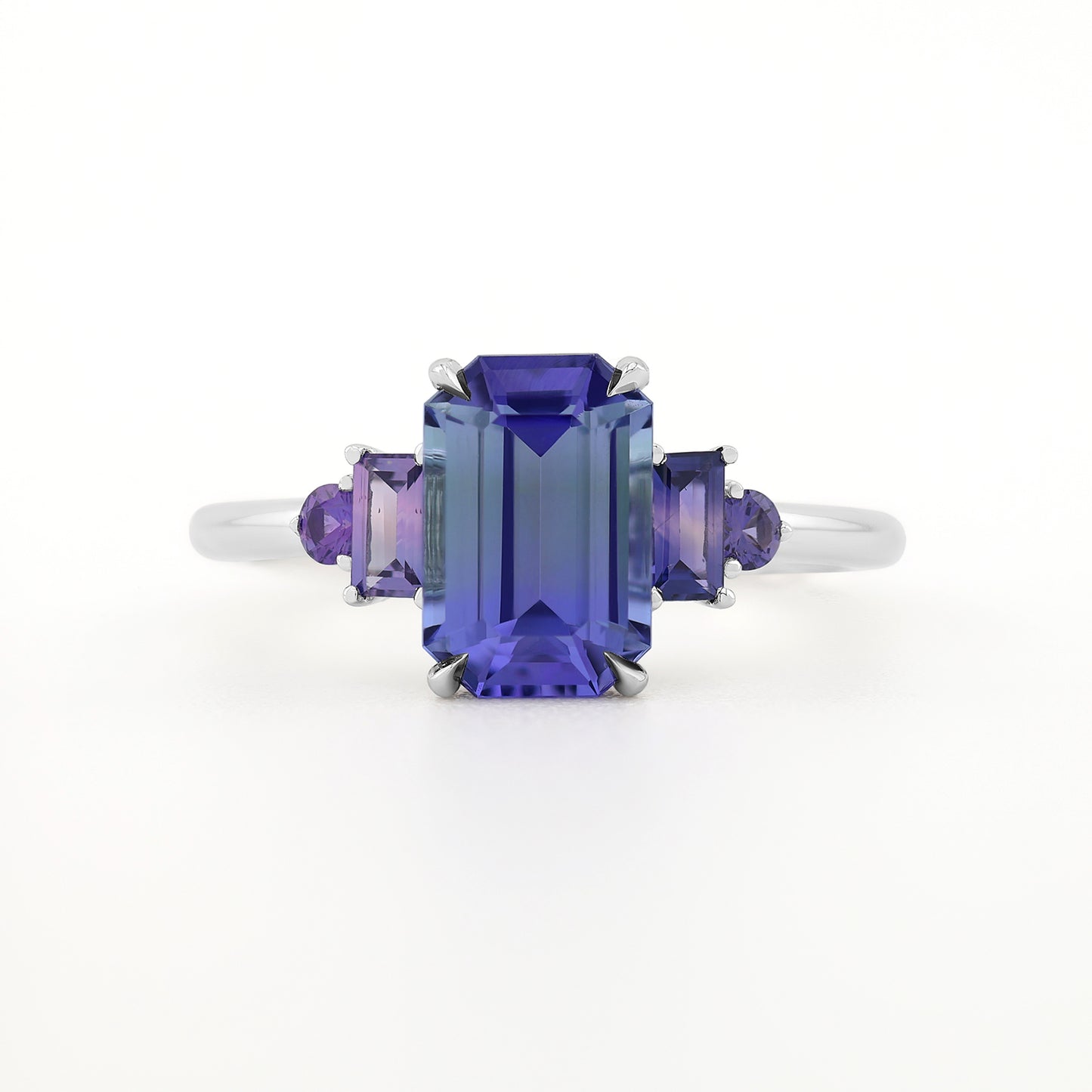 Prism Ring - Unheated Tanzanite