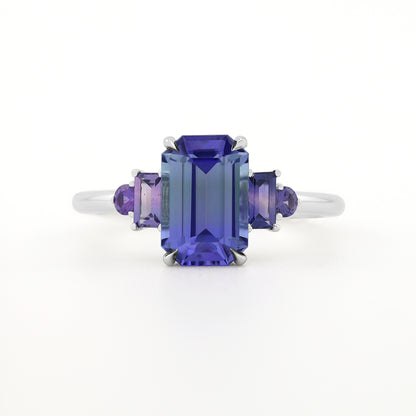 Prism Ring - Unheated Tanzanite