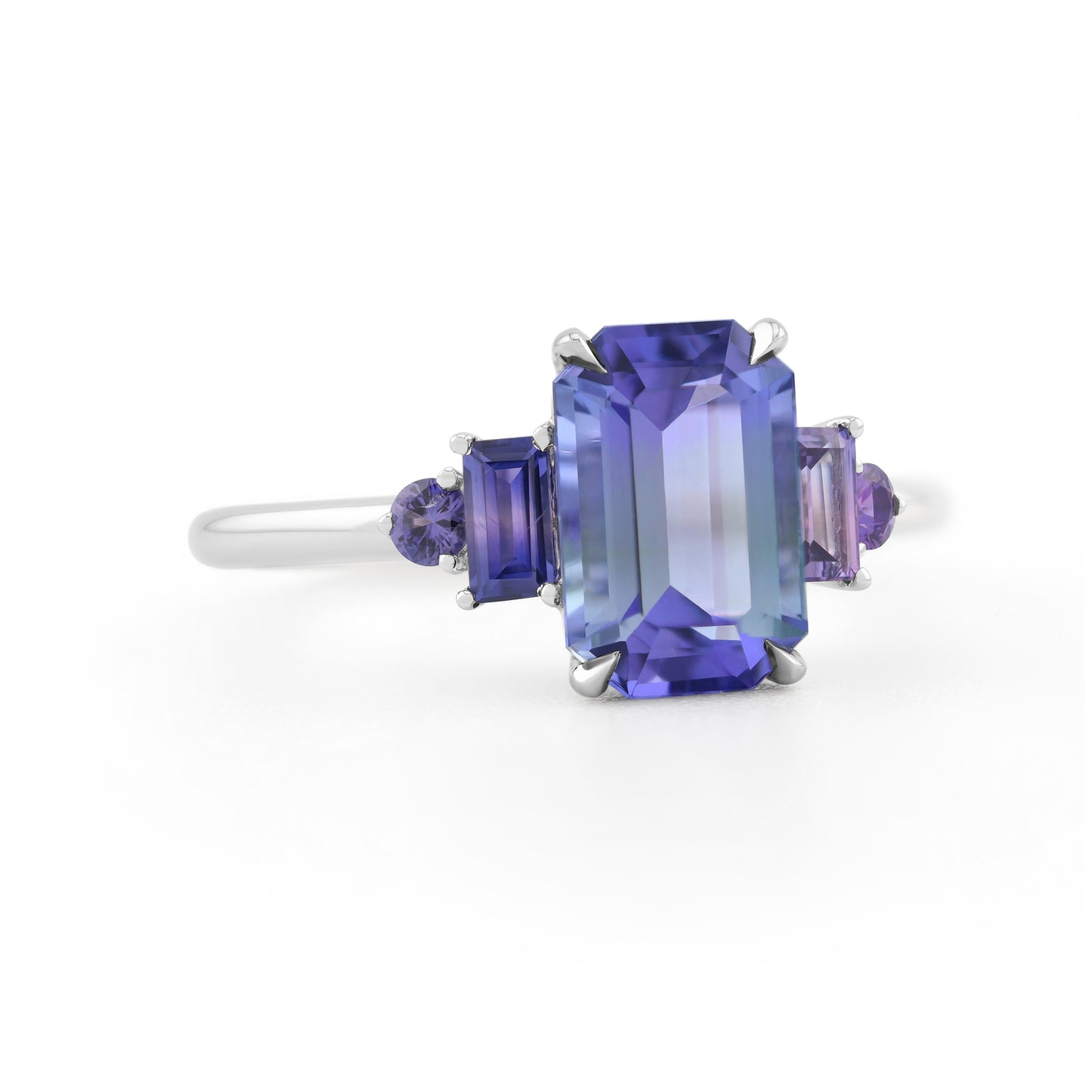 Prism Ring - Unheated Tanzanite
