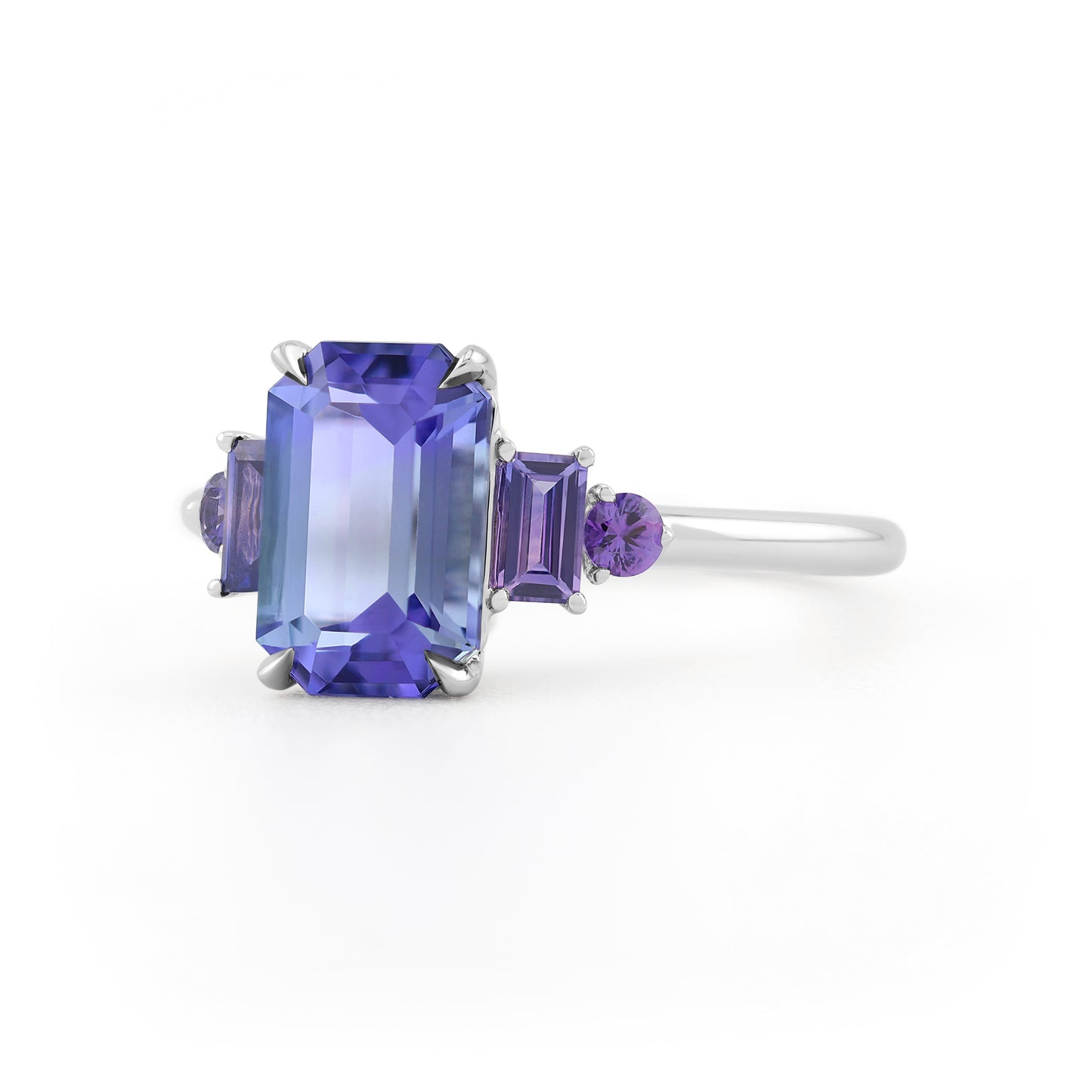 Prism Ring - Unheated Tanzanite