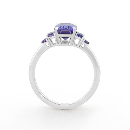 Prism Ring - Unheated Tanzanite