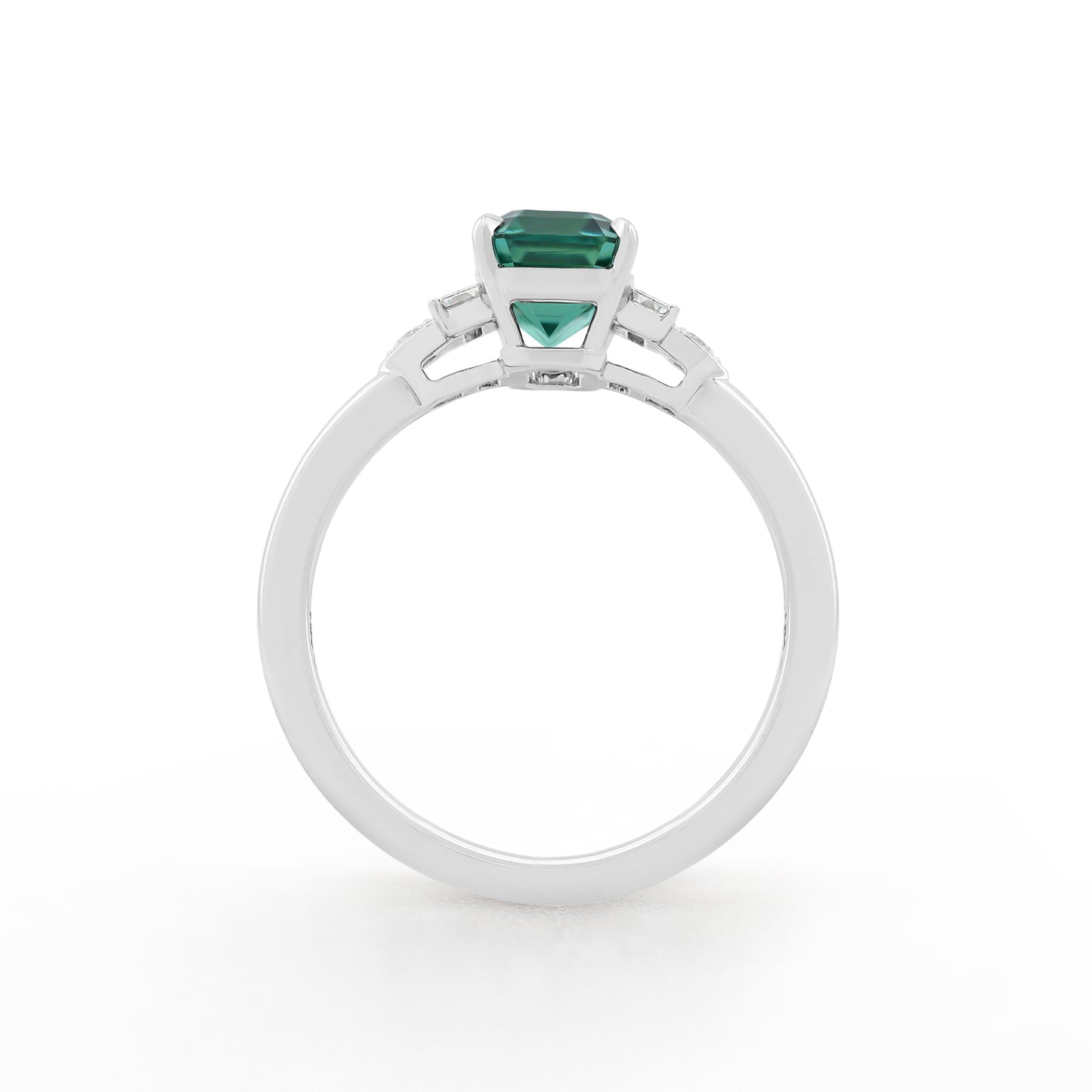 Prism Ring - Teal Tourmaline