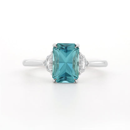 Trinity Ring - Blue Tourmaline