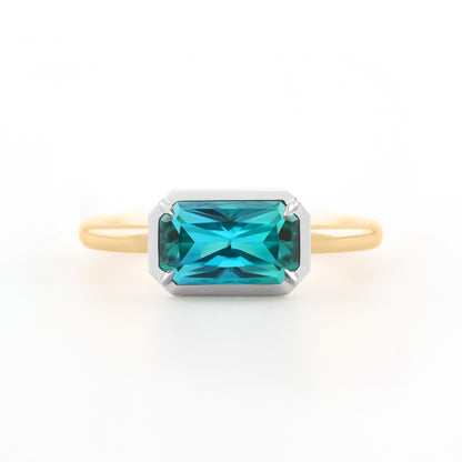 Collet Ring - Neon Blue Tourmaline